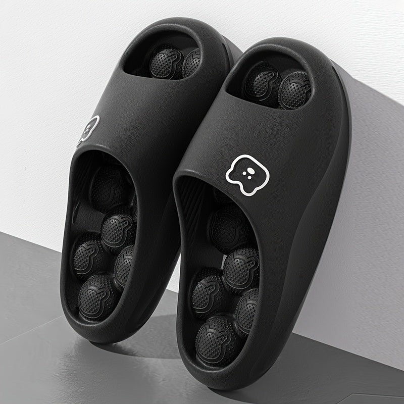 Chaussons d’intérieur semelle épaisse avec effet massage.