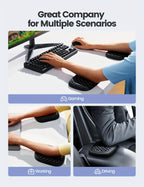 Repose-coude ergonomique en mousse.