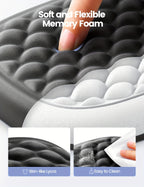 Repose-coude ergonomique en mousse.