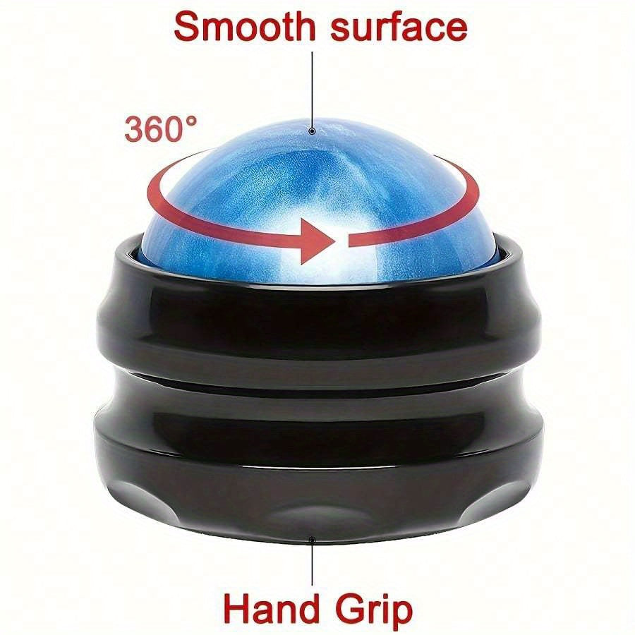 Boule de massage circulaire pour automassage.