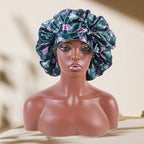 Grande charlotte de sommeil en satin parfait pour la maison ou la nuit.