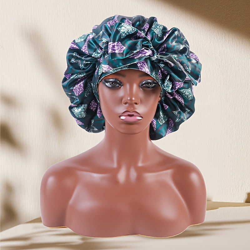 Grande charlotte de sommeil en satin parfait pour la maison ou la nuit.