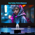 Projecteur d’écran pour télétravail-visioconférence, Home Cinéma.