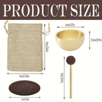 Mini bol chantant miniature – Méditation, relaxation et créativité au télétravail