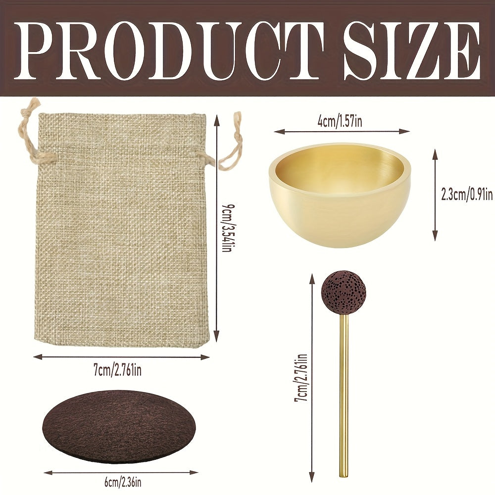 Mini bol chantant miniature – Méditation, relaxation et créativité au télétravail