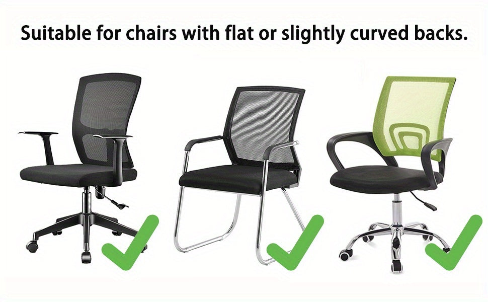 Appui-tête ergonomique réglable pour chaise de bureau