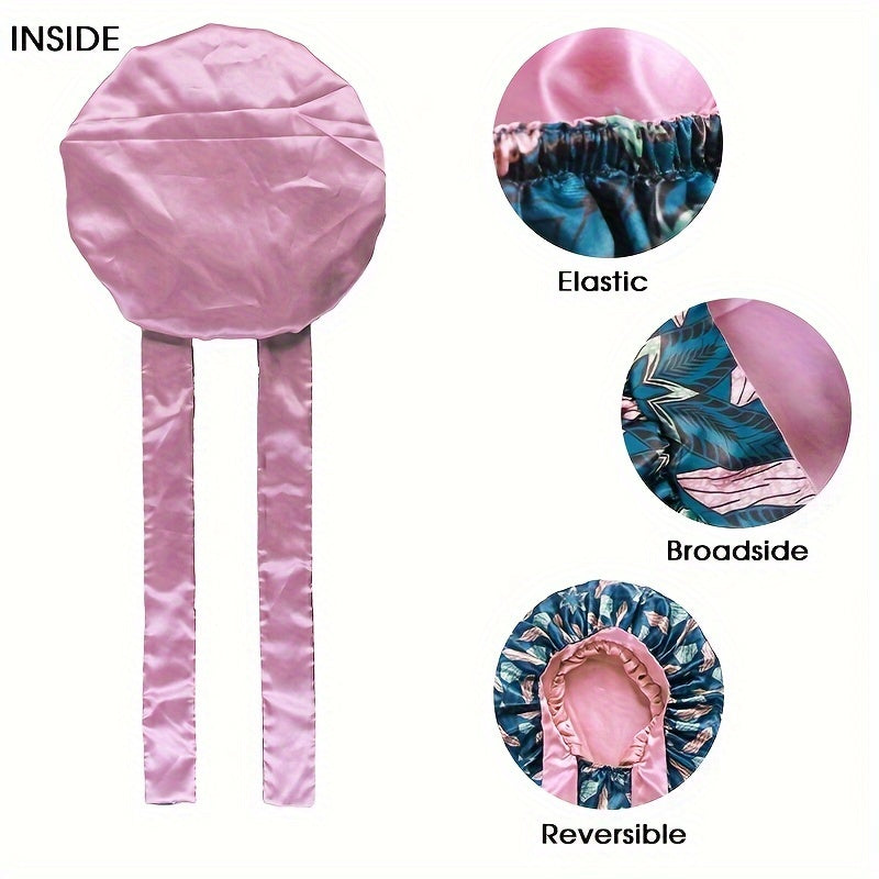 Grande charlotte de sommeil en satin parfait pour la maison ou la nuit.