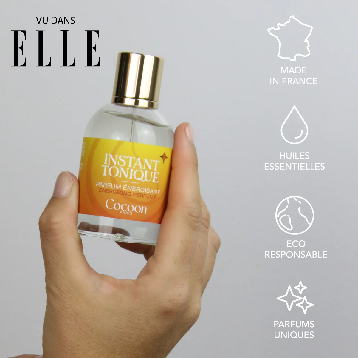 Eau de parfum bien-être émotionnel - Boost matinale