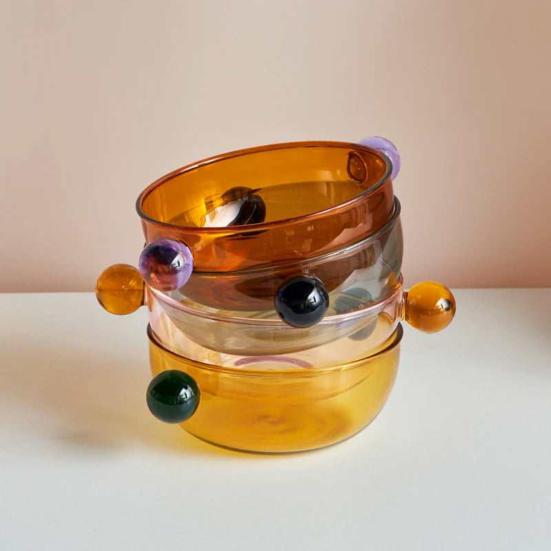 Bol en verre résistant borosilicaté pour cosmétiques maison