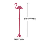 Lot de 6 agitateurs de préparation cosmétique.