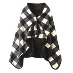 Couverture portable en flanelle pour le bureau