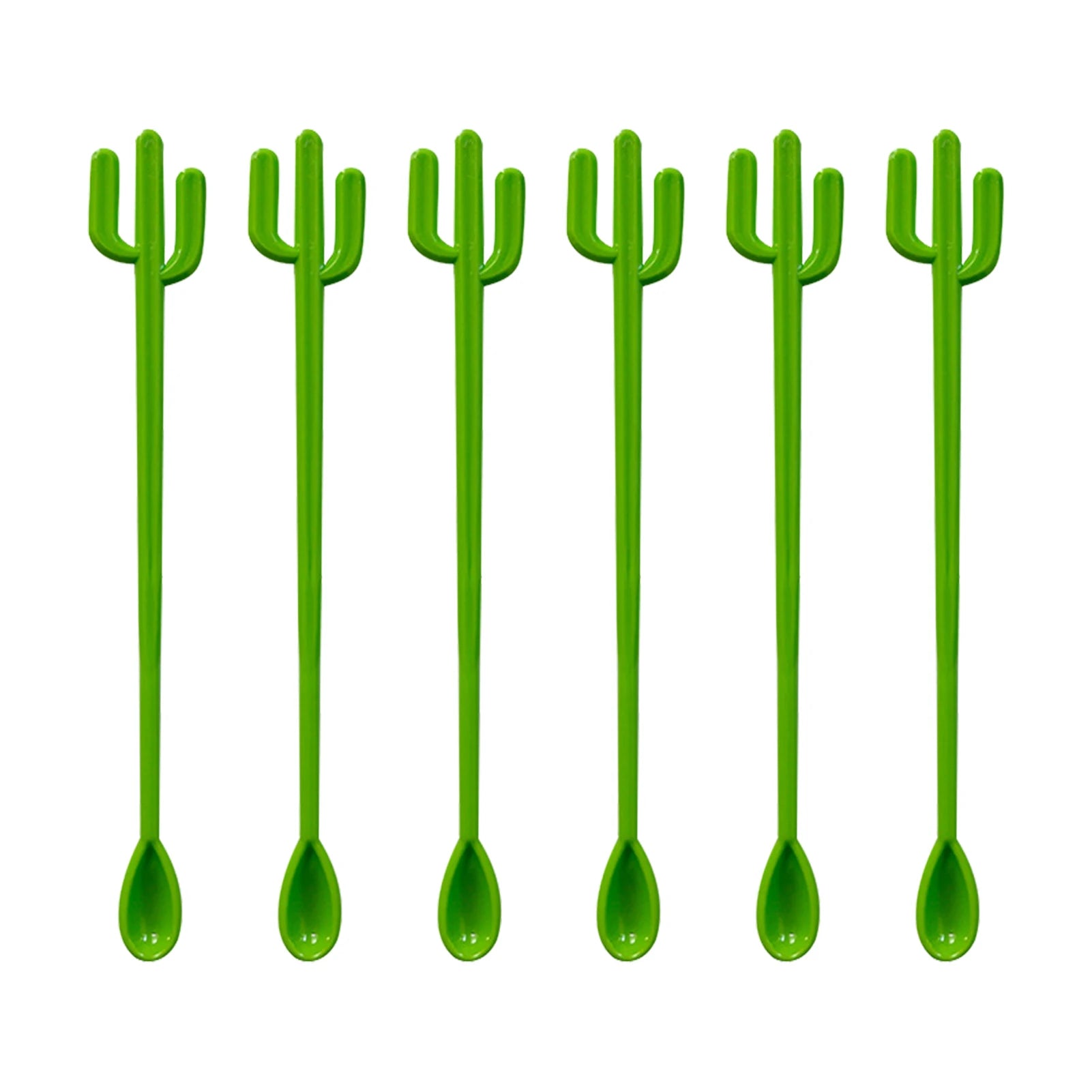 Lot de 6 agitateurs de préparation cosmétique.