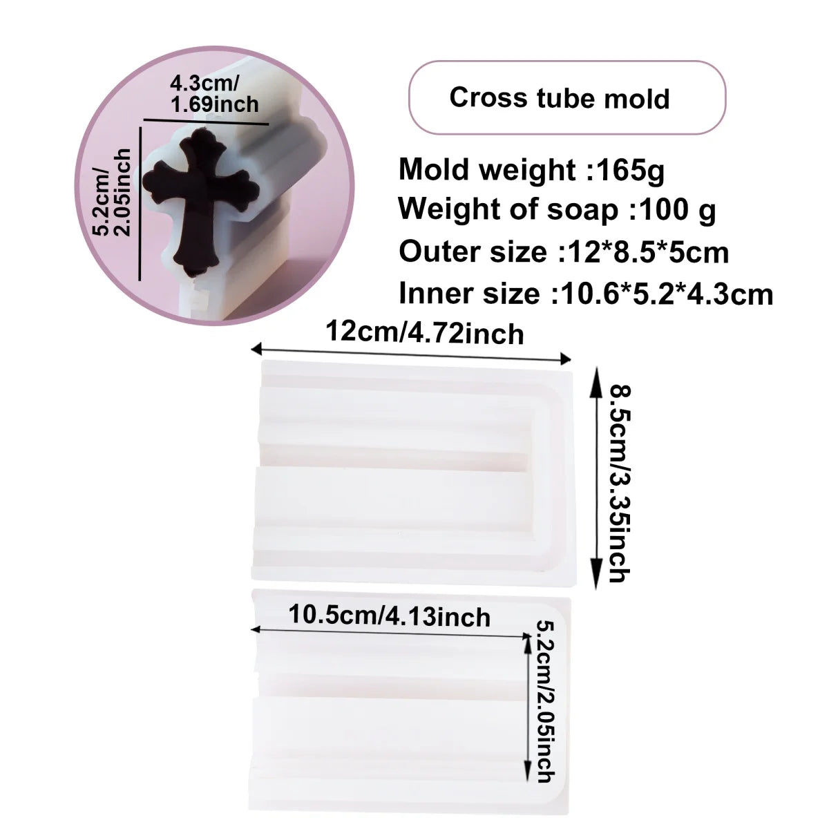 Moule de noël pour fabrication de savon DIY, résine et art.