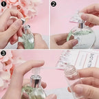 Kit doseurs en lot de 5 pièces graduées pour cosmétiques maison.