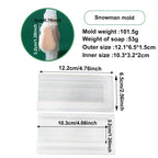 Moule de noël pour fabrication de savon DIY, résine et art.