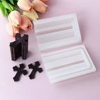 Moule de noël pour fabrication de savon DIY, résine et art.