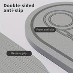 Tapis de corde à sauter double face antidérapant : absorption des chocs souple et isolation phonique pour entraînement à domicile.