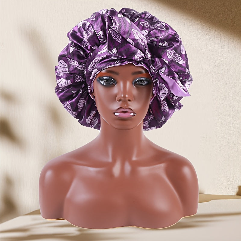 Grande charlotte de sommeil en satin parfait pour la maison ou la nuit.