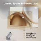 Projecteur d’écran pour télétravail-visioconférence, Home Cinéma.