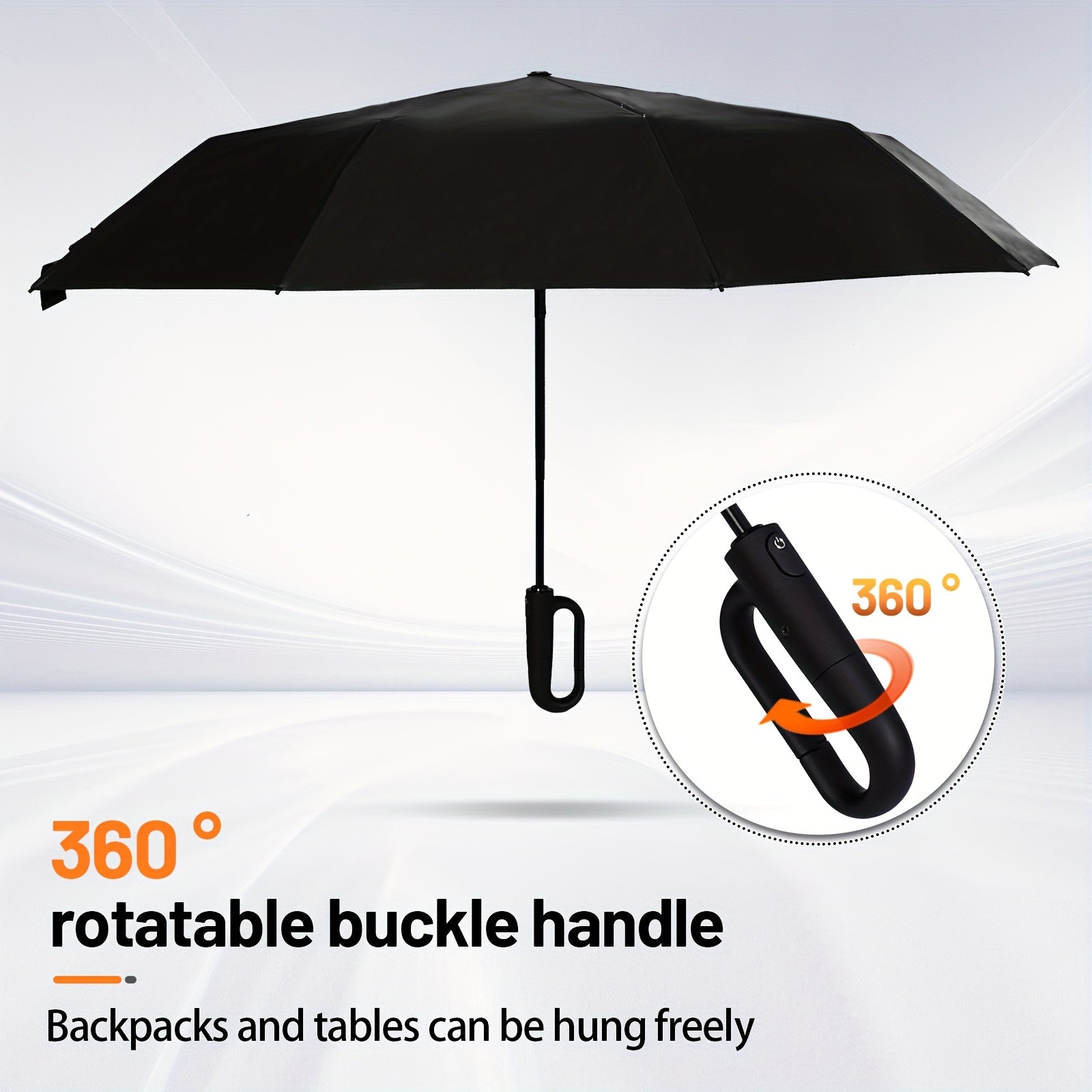 Parapluie automatique coupe-vent – Compact pliable