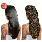 Bonnet de nuit satin (2 pièces)