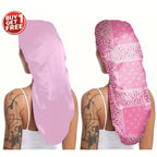 Bonnet de nuit satin (2 pièces)