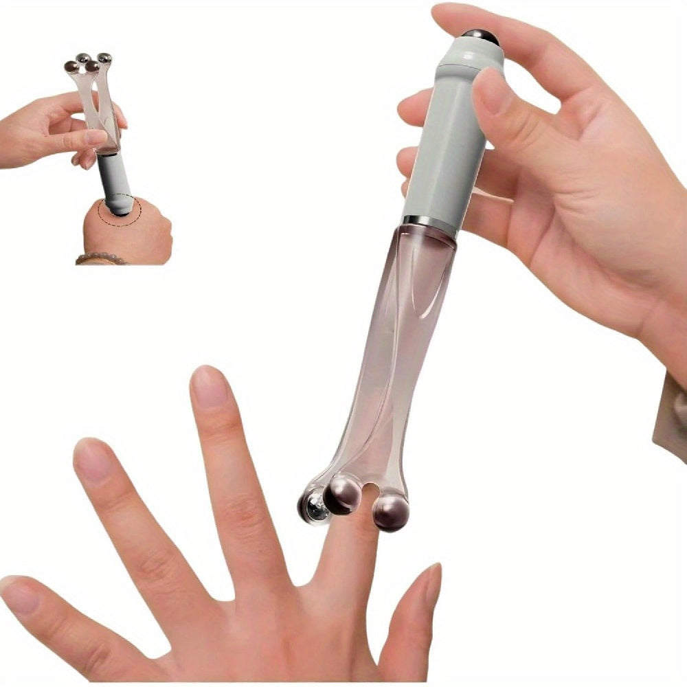 Masseuse d’acupression 2-en-1 pour doigts rotation 360°